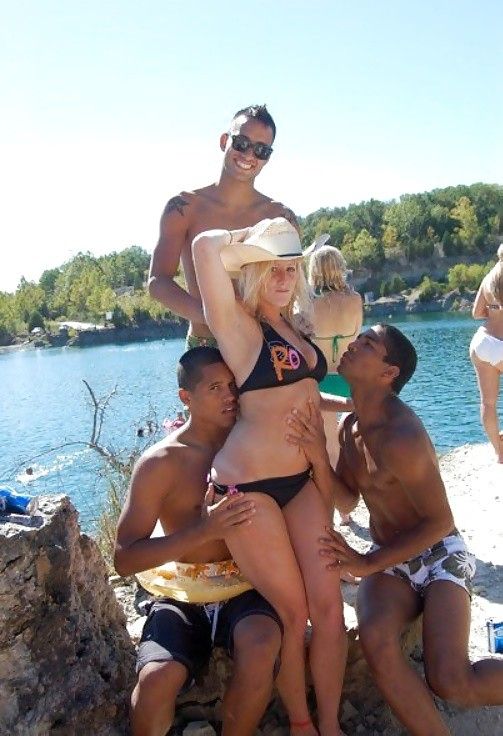 Naughty Milf enjoying vacation