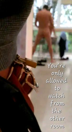 Stay there and be quiet