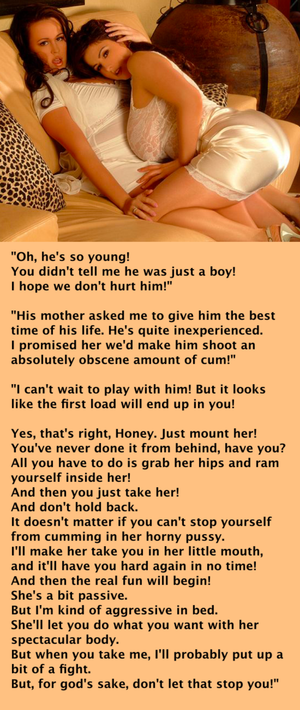 When he dismounted them he was a man