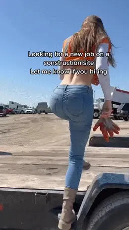 Tight ass in tight jeans