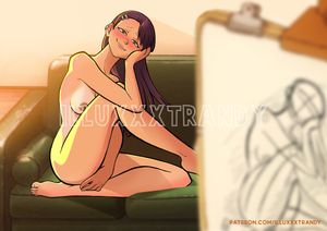 Nagatoro wants a drawing