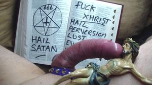 Satanic meditation and dick meat blessing