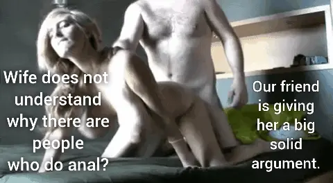 She was never interested in giving up her ass