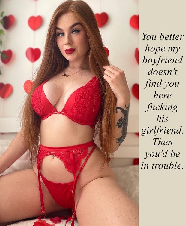 But,,he isnt here,,, so.. I may be in trouble ..huh?!