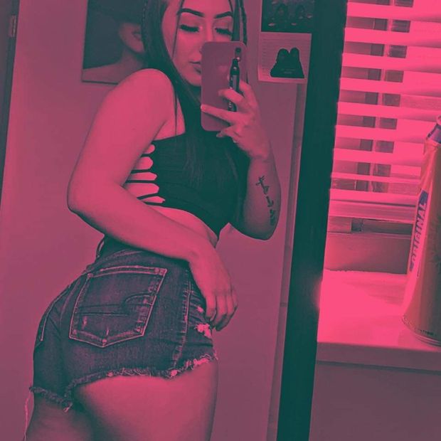 Latina party slut