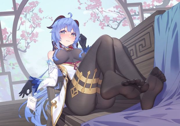 Ganyu thigh highs