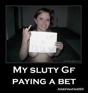 Slut Gf paying a bet