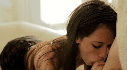 Tiffany T deep throating like an angel