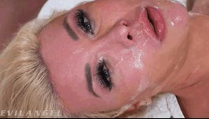 Sloppy Aubrey Kate covered in spit