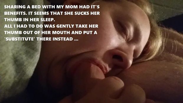 Thumbsucking mom