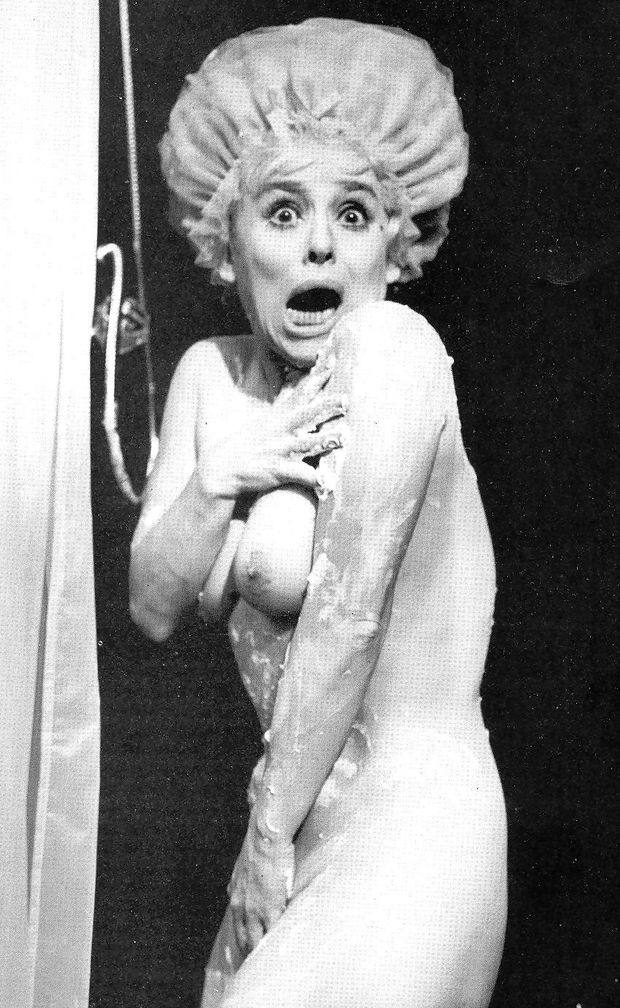 Vintage caught in the shower