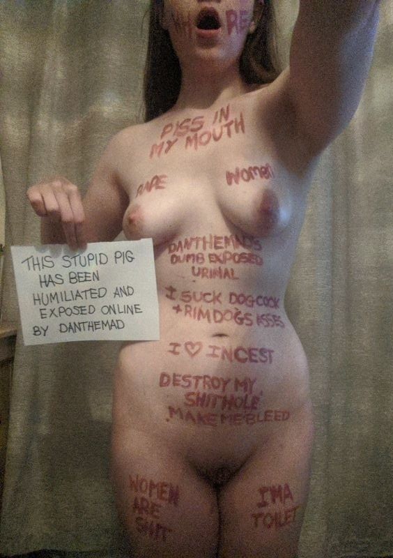 Humiliated slave