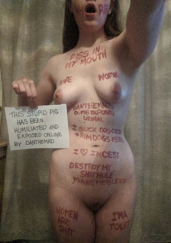 Humiliated slave