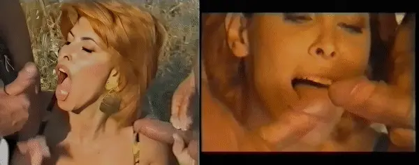 Two cocks to play and lick Milly ! You can lick cute a cock milly !