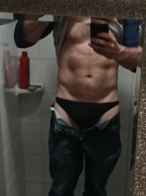 Felt sexy in my new thong