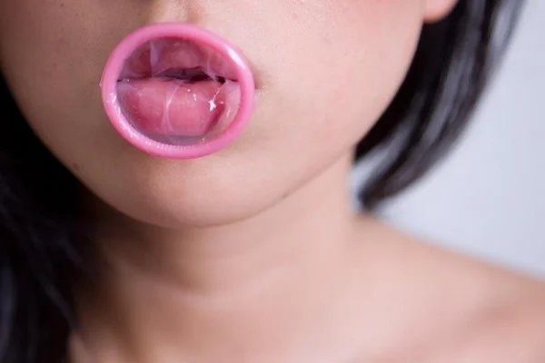 Put comdom on him with your mouth...just for sport...