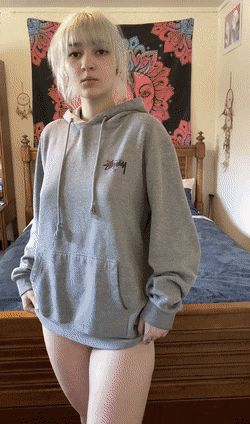 She wants to show you something