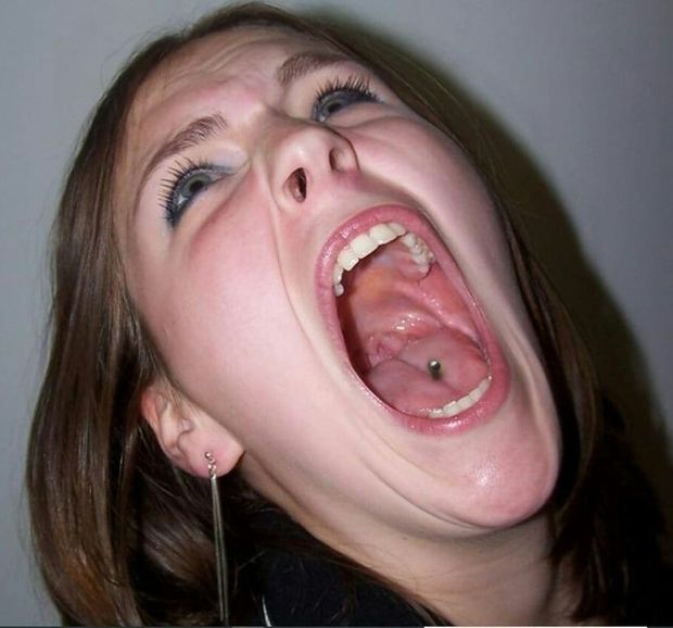 Open fucking mouth