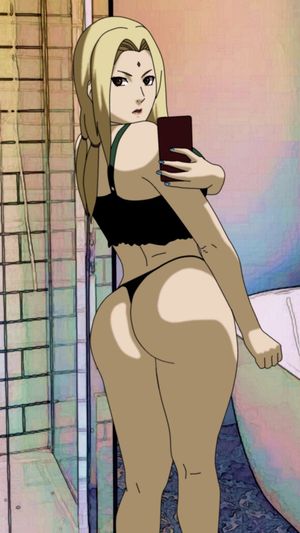 Tsunade ass selfie
