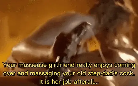 No wonder your girlfriend gets so many male clients...