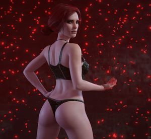Triss Merigold Thong-The Witcher 3(AlienAlly)