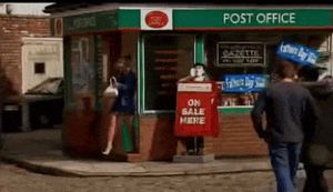 Hot Jane Danson walking on Corrie Cobbies (classic episode)