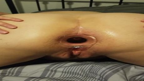 Mega anal gape plug
