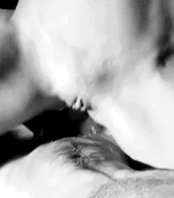 When you cum on his dick...