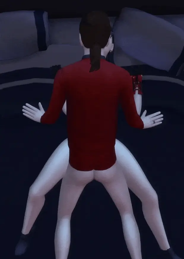 The Sims 4 - Fucking my wife on the bed