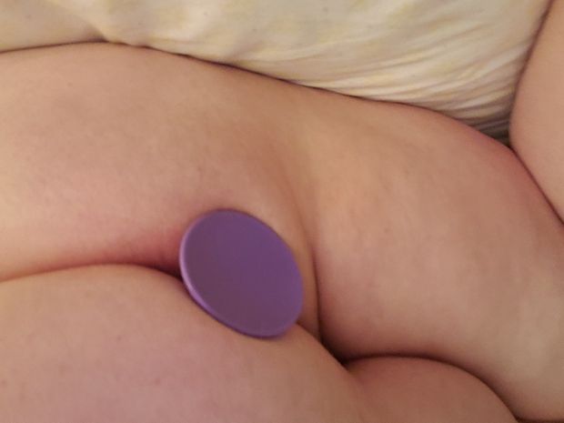 Largest plug yet! Dildo practice is working!