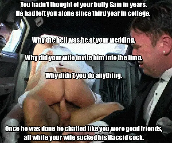 On the wedding day