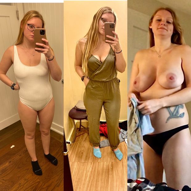 Amateur Redhead has no idea she’s so exposed