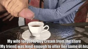 He told her this type of cream is better for her anyway.