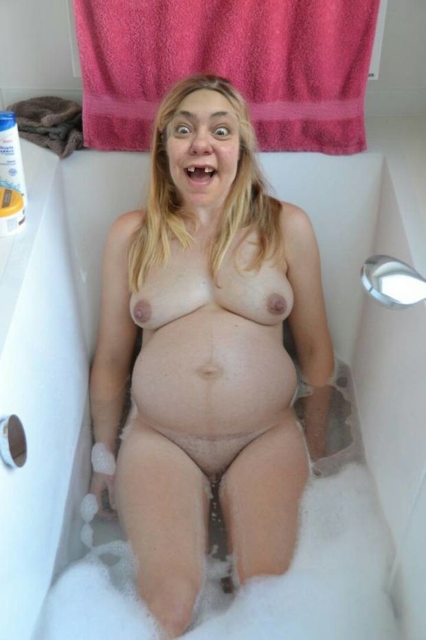 Pregnant slut