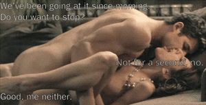 You both get pancakes and fuck after again