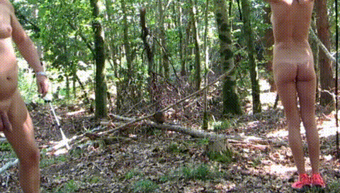 Whipping in the woods