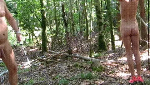 Whipping in the woods