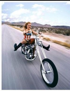 Ann Margret airing it out and enjoying the good vibrations