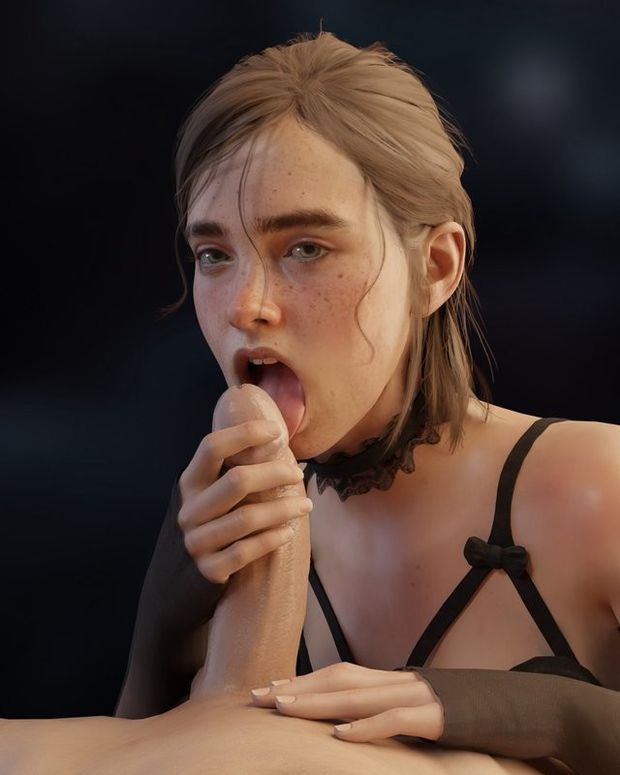 Ellie likes licking dicks