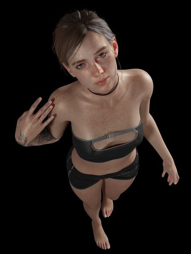 Sexy Ellie posing