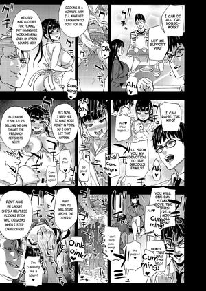 She'd rather get stepped on by him than be respected and loved by you