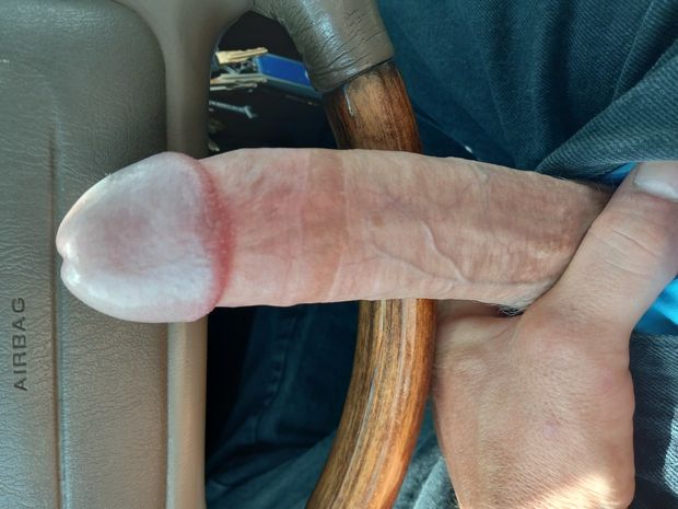 My big white cock