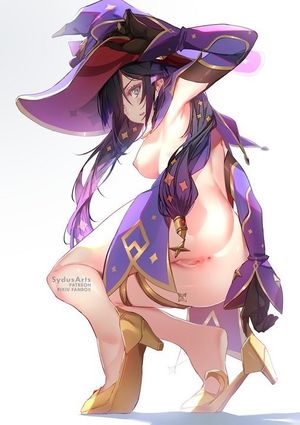 hot witch bending down