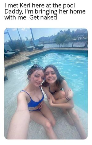 Grace is bringing a treat home for Daddy