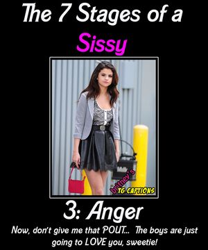 The 7 stages of a sissy