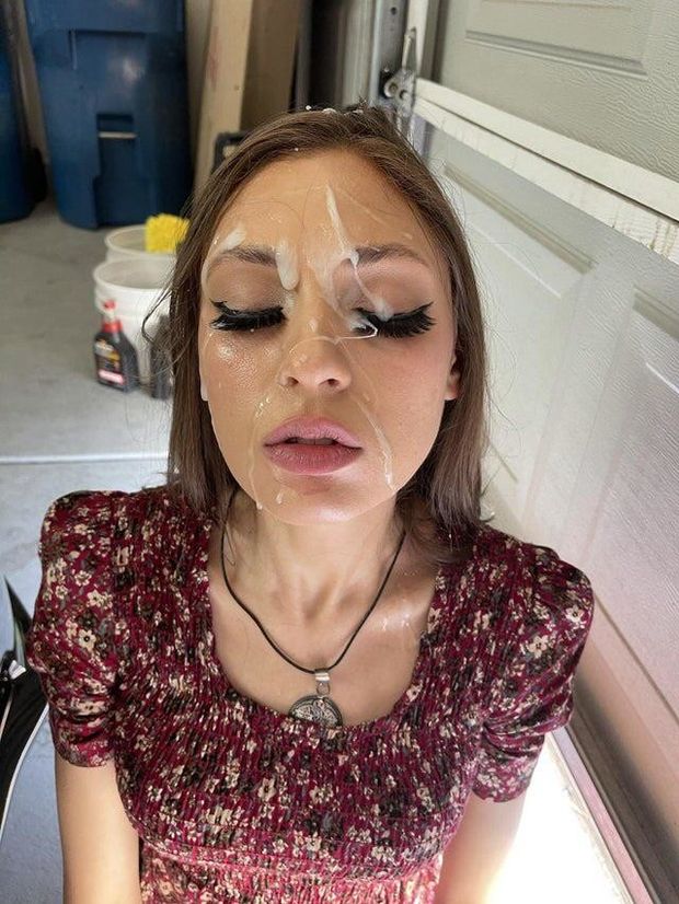 Prettier with a big load on her face