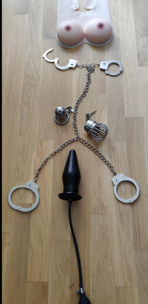 Have these on when I return.