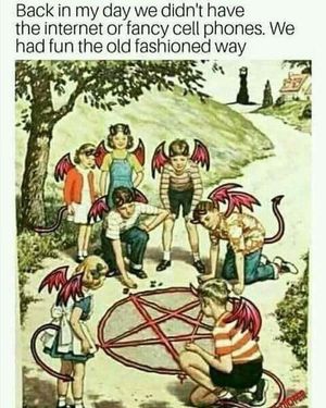 SATAN's playground is fun and corrupting.