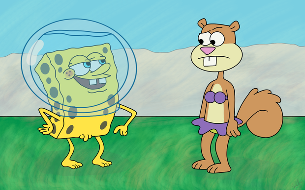 "Impressed Sandy?" "Uhhhh"