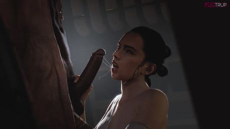 Rey Skywalker cock worship #2